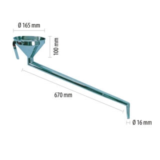 Embudos EMBUDO 1220 - EMBUDO DOBLE CURVA PARA KOMBI